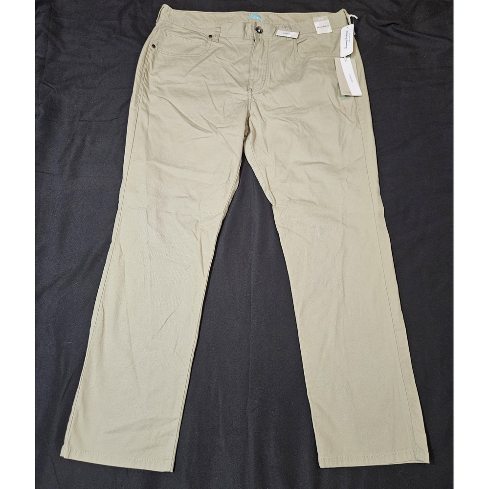 Tommy Bahama Pants Key Isles 5 Pocket Khaki Flat Size 36X30
